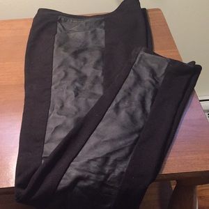 faux leather leggings
